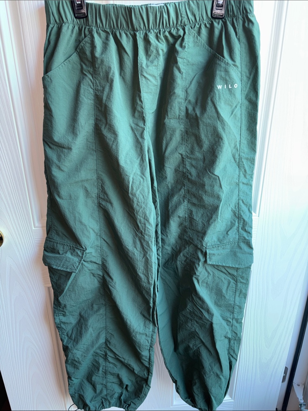 WILO Olive Green Women’s Cargo Pant with Elastic Cuffs